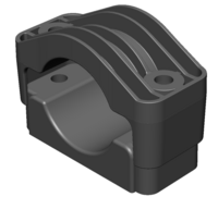 Крепление одиночное кабельное d40-60мм EKF scc4060 - УПС инжиниринг