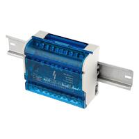 Шина на DIN-рейку в корпусе (кросс-модуль) 4х11 Rexant 11-2304-11 - УПС инжиниринг