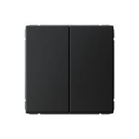 Переключатель 2-кл. ArtGallery 10AX быстрозажим. клем. механизм карбон SE GAL001065S - УПС инжиниринг