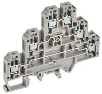 Колодка клеммная CTS-ML 3 ур. 2.5кв.мм сер. IEK YCT13-00-3-K03-002 - УПС инжиниринг