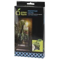 Сетка москитная на дверь 2штх75смх220см 2 шторы; крепежная лента Green Apple Б0032056 - УПС инжиниринг