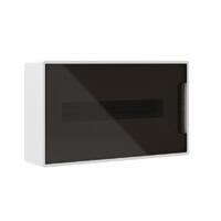 Щиток настенный 18мод. IP41 с тонированной дверцей с 2 шинами PEN на 8+10 отверст. бел. DKC F18W1WD - УПС инжиниринг