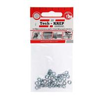 Гайка шестигранная М4 DIN 934 цинк. (пакет) (уп.50шт) Tech-Krep/Zitar 103023 - УПС инжиниринг