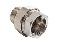 Сгон разъемный никелированный ВР-НР 3/4дюйм (70/10) VALFEX VF.340.N.034 - УПС инжиниринг