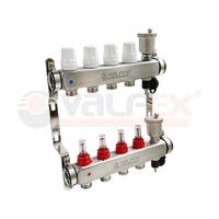 Группа коллекторная 1дюйм х 11 вых. евроконус 3/4дюйм со встроен. расходомерами и регулир. клапанами в сборе нерж. сталь (2) К VALFEX VF.586.0611 - УПС инжиниринг