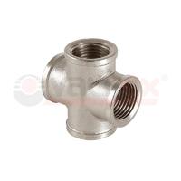 Крестовина никелированная ВР 1/2дюйм (70/5) VALFEX VF.760.N.012 - УПС инжиниринг