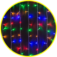 Гирлянда светодиодная 61 860 NGF-C01-288RGBY-8-1.5х1.5m-230-C8-TR-IP20 Navigator 61860 - УПС инжиниринг