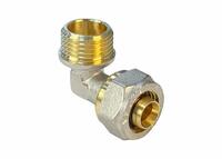 Угольник обжимной с переходом на НР 32х1дюйм (70/5) VALFEX VF.353.N.032100 - УПС инжиниринг