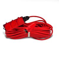 Удлинитель 3х30м с заземл. 16А IP44 3.5кВт КГ 3х1.5 с защ. крышкой АРКТИК морозостойкий DOMTOK 2601 - УПС инжиниринг