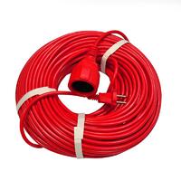 Удлинитель-шнур 1х50м без заземл. 10А IP20 2.2кВт ПВС 2х1 DOMTOK 2505 - УПС инжиниринг