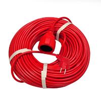 Удлинитель-шнур 1х50м с заземл. 10А IP20 2.2кВт ПВС 3х1 DOMTOK 2495 - УПС инжиниринг