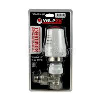 Клапан с термостатической головкой для радиатора угловой 1/2дюйм (60) К VALFEX VF.047.N.012 - УПС инжиниринг