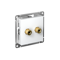 Розетка аудио 2-м AtlasDesign бел. SE ATN000187 - УПС инжиниринг