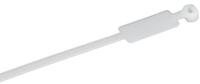 Хомут 4.8х300мм P6.6 маркерный бел. (уп.100шт) IEK UHH14-D048-300-100-K01 - УПС инжиниринг