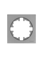 Рамка 1-м OSEN горизонт. квадрат сер. матов. LEZARD 743-7400-146 - УПС инжиниринг