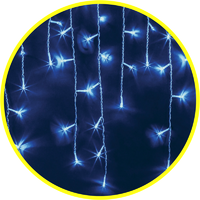 Гирлянда светодиодная "Бахрома" 93 643 NGF-D021-02 2х0.5м 100LED B IP44 эффект мерцания TR Navigator 93643 - УПС инжиниринг