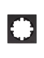 Рамка 1-м OSEN горизонт. квадрат черн. бархат LEZARD 743-4200-146 - УПС инжиниринг