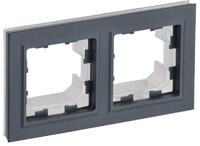 Рамка 2-м BRITE IP44 РУ-2-БрГ-44 граф. IEK BR-M22-44-K53 - УПС инжиниринг