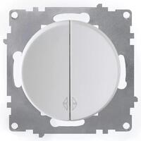 Переключатель 2-кл. СП Florence механизм бел. (1E31601300) OneKeyElectro 2172777 - УПС инжиниринг