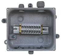 Коробка клеммная КЗНС-08 У2 8 зажимов IP54 (пластиковые вводы PG) Электротехник ET000620 - УПС инжиниринг