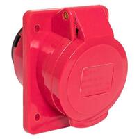 Розетка скрыт. уст. 16А 380В 3P+РЕ+N IP44 (415) EKF ps-415-16-380 - УПС инжиниринг