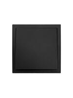 Выключатель 1-кл. СП ZIMA IP20 10А безвинт. зажим черн. бархат LEZARD 704-4288-100QC - УПС инжиниринг