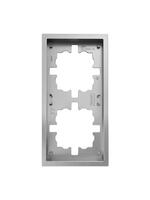 Рамка 2-мест. горизонт. ZIMA сер. матов. LEZARD 704-7400-147 - УПС инжиниринг