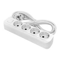 Удлинитель 4х3м с заземл. 16А IP20 Эксперт 3.0кВт с выкл. ПВС 3х1 EKF UBA16-310-4-03i - УПС инжиниринг