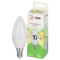 Лампа светодиодная GREEN LINE B35-10W-830-E14 GL 10Вт свеча 3000К свет тепл. E14 Эра Б0067108 - УПС инжиниринг