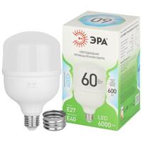 Лампа светодиодная GREEN LINE POWER T100-60W-840-E27/E40 GL 60Вт колокол 4000К яркий свет бел. E27/E40 Эра Б0067072 - УПС инжиниринг