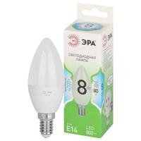 Лампа светодиодная GREEN LINE B35-8W-840-E14 GL 8Вт свеча 4000К яркий свет бел. E14 Эра Б0067100 - УПС инжиниринг
