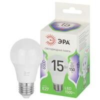 Лампа светодиодная GREEN LINE A60-15W-865-E27 GL 15Вт груша 6500К свет холод. E27 Эра Б0067098 - УПС инжиниринг