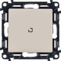 Выключатель 1-кл. СП Valena Life 10А IP20 250В 10AX с подсветкой с лицев. панелью механизм сл. кость Leg 752510 - УПС инжиниринг