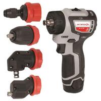 Дрель-шуруповерт аккумуляторная бесщеточн. ДА-10/12В 36 КомбиМАКС (Li-ion сумка 2 аккум. 2А.ч 4 насадки) ИНТЕРСКОЛ 687.2.2.78 - УПС инжиниринг