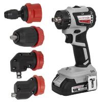 Дрель-шуруповерт аккумуляторная бесщеточн. ДА-13/18В 50 комби АПИ (Li-ion кейс 2 аккум. 2А.ч 4 насадки) ИНТЕРСКОЛ 776.2.2.79 - УПС инжиниринг