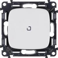 Переключатель 1-кл. СП Valena Allure 10А IP20 250В 10AX с подсветкой с лицев. панелью безвинтов. зажимы механизм бел. Leg 752726 - УПС инжиниринг