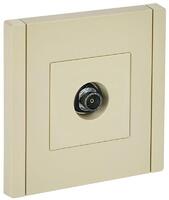 Розетка TV оконечная FORTE&PIANO FP428 ваниль IEK FP-A10-O-K10 - УПС инжиниринг