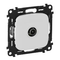 Розетка телевизионная оконечная TV 1-м Valena Allure 10дБ 0-862МГц с лицев. панелью механизм бел. Leg 753760 - УПС инжиниринг