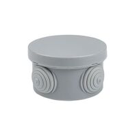 Коробка распаячная КМР-040-038 наружная с крышкой 65х40 4 мембранных ввода IP54 розн. стикер PROxima EKF plc-kmr-040-038-r - УПС инжиниринг