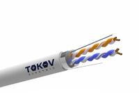Кабель витая пара F/UTP 2х2х24AWG кат.5E PVC (м) TOKOV ELECTRIC TKE-C06-F22-5E-305-PVC - УПС инжиниринг
