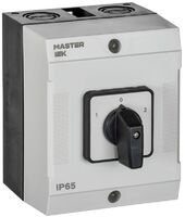 Переключатель кулачковый 16А (сх. 53) в боксе стандартная рукоятка IEK MI-CS20-016-053 - УПС инжиниринг