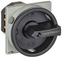 Переключатель кулачковый 10А (сх. 91) закрытая рукоятка IEK MI-CS11-010-091 - УПС инжиниринг