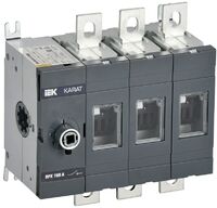 Выключатель-разъединитель ВРК 3п 160А без рукоятки KARAT IEK KA-VR10-3-0160 - УПС инжиниринг