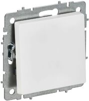 Выключатель 1-кл. СП BRITE ВС10-1-0-БрАБ 10А механизм арктич. бел. IEK BR-V10-0-10-K91 - УПС инжиниринг