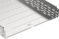 Лоток листовой перфорир. 600х100 L3000 сталь 1.2мм оцинк. IEK CLP10-100-600-3 - УПС инжиниринг