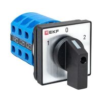 Переключатель кулачковый ПК-1-23 3П 25А "1-0-2" EKF pk-1-23-25 - УПС инжиниринг