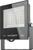 Прожектор светодиодный 90 499 OFL-03-70-6.5K-BL-IP65-LED 70Вт 6500К IP65 5600лм черн. ОНЛАЙТ 90499 - УПС инжиниринг