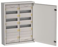 Корпус ЩРн-96 (2х48) TITAN 5 710х570х140 IP31 метал. сер. IEK TI5-50-N-2X048-31-7035 - УПС инжиниринг