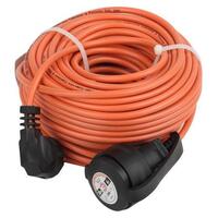 Удлинитель-шнур 1х30м с заземл. 6А IP20 UPx-1e-3х0.75-30m ПВС 3х0.75 (бухта) Эра Б0046812 - УПС инжиниринг