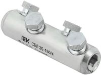 Соединитель болтовой луженый СБЛ 35-150/4 35кВ IEK UCB11-035-150-04-35 - УПС инжиниринг
